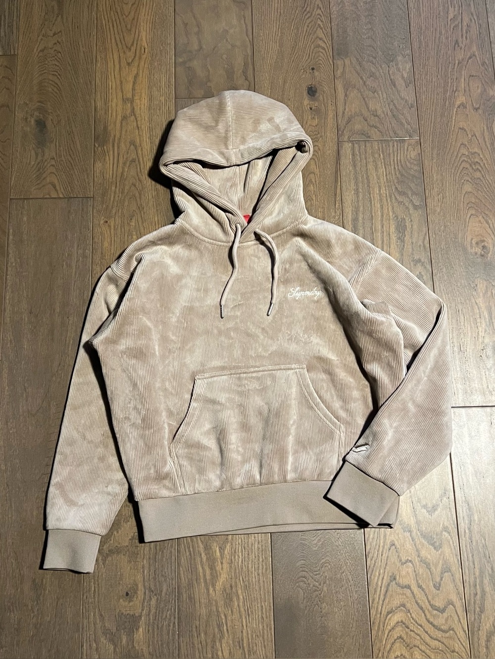 Superdry Cozy Drop Needle Velour Boxy Hoodie Woman’s Size US 4